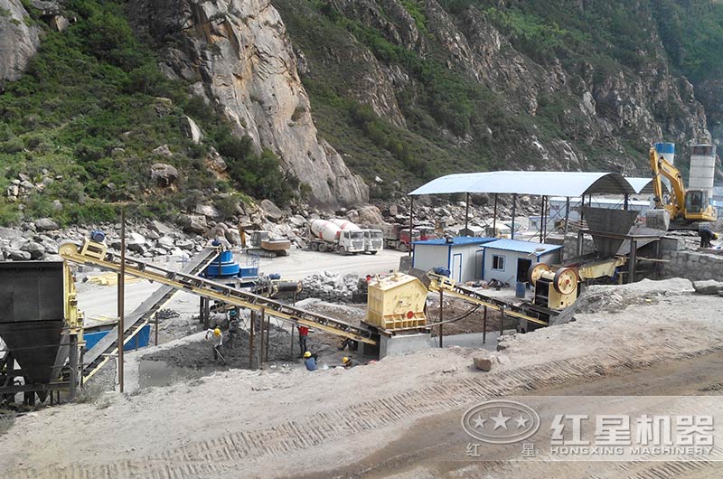 山西客户机制砂生产线 山西客户机制砂生产线