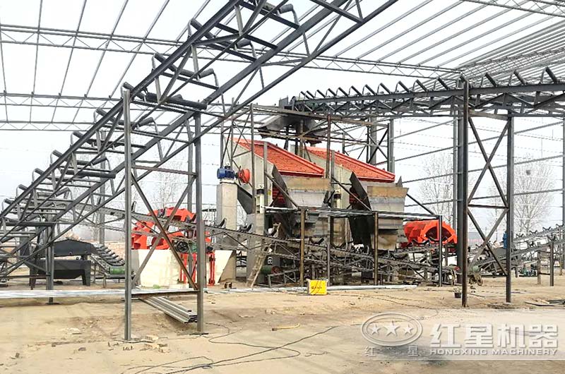 日产1500吨洗山沙设备工作现场图片 日产1500吨洗山沙设备工作现场图片