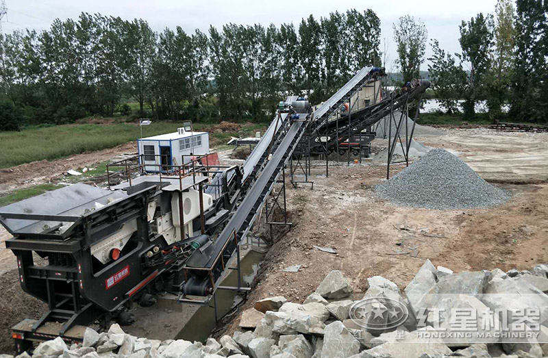 移动碎石生产线 移动碎石生产线