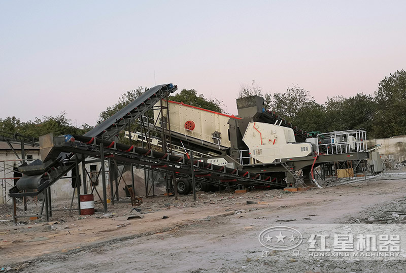 移动制沙现场 移动制沙现场