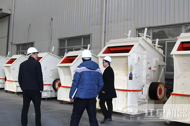 客户到设备生产车间考察 客户到设备生产车间考察