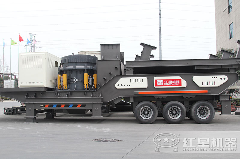 轮胎移动圆锥破碎机 轮胎移动圆锥破碎机