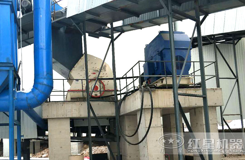 煤矸石制砂线的锤破 煤矸石制砂线的锤破