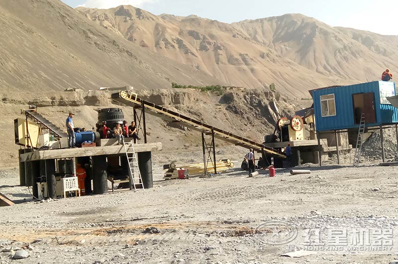 小型圆锥碎石机生产现场图 小型圆锥碎石机生产现场图