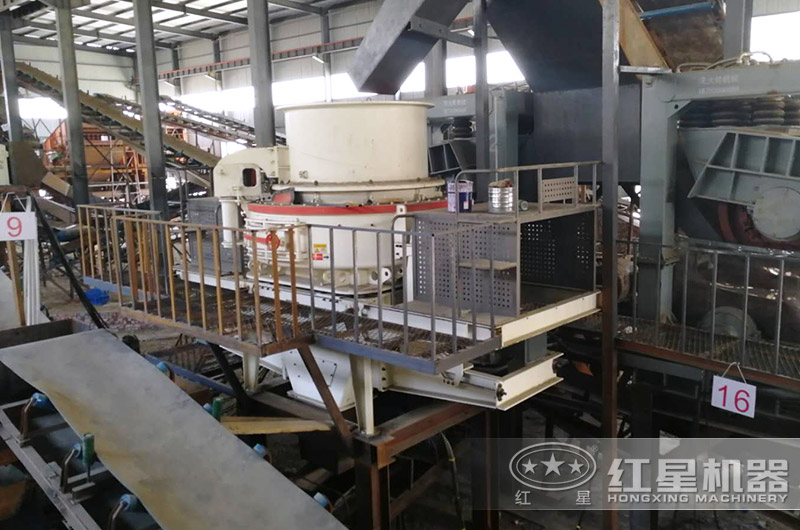 制砂机作业现场实拍图 制砂机作业现场实拍图