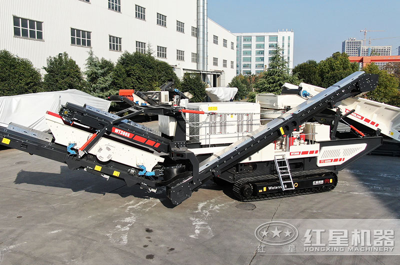 移动破石子机设备图片-履带式 移动破石子机设备图片-履带式