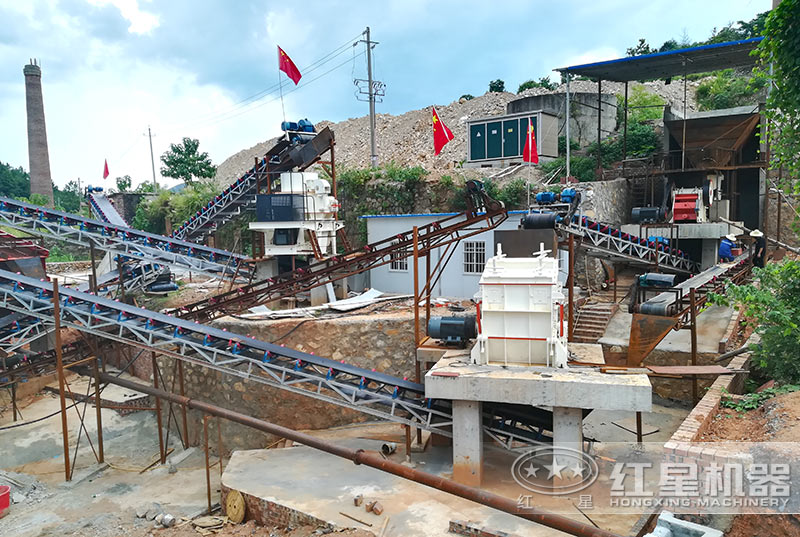石灰岩制砂生产线 石灰岩制砂生产线