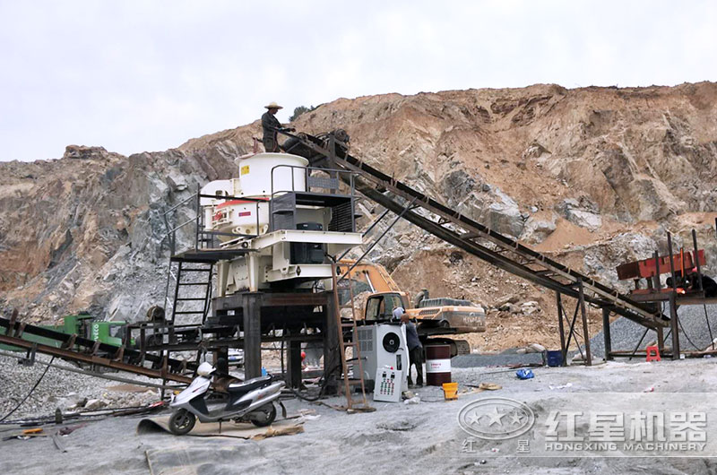 砂岩加工砂石料现场图片 砂岩加工砂石料现场图片