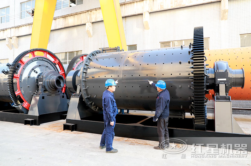 球磨机设备实拍图 球磨机设备实拍图