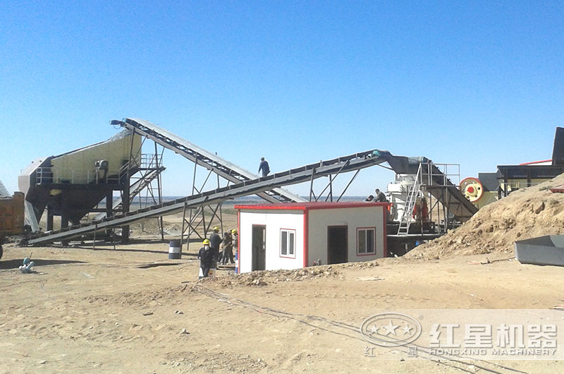 破碎机工作现场图片 破碎机工作现场图片