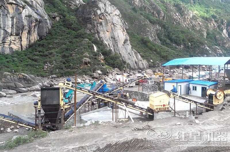 山西客户煤矸石制砂生产现场图片 山西客户煤矸石制砂生产现场图片