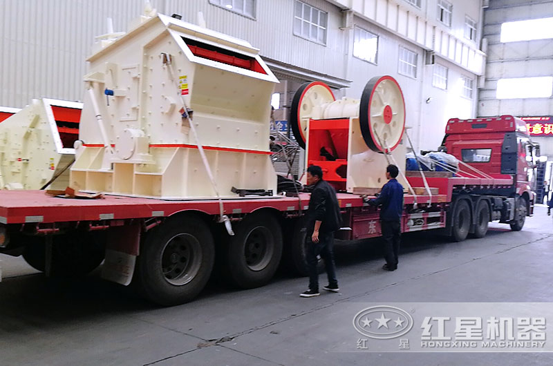 时产300吨建筑石子生产线设备发货 时产300吨建筑石子生产线设备发货