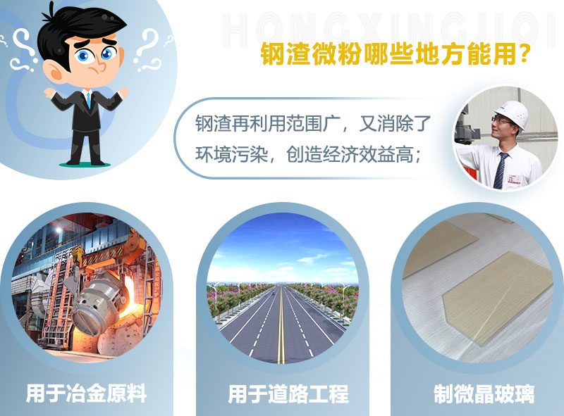 钢渣微粉应用领域 钢渣微粉应用领域