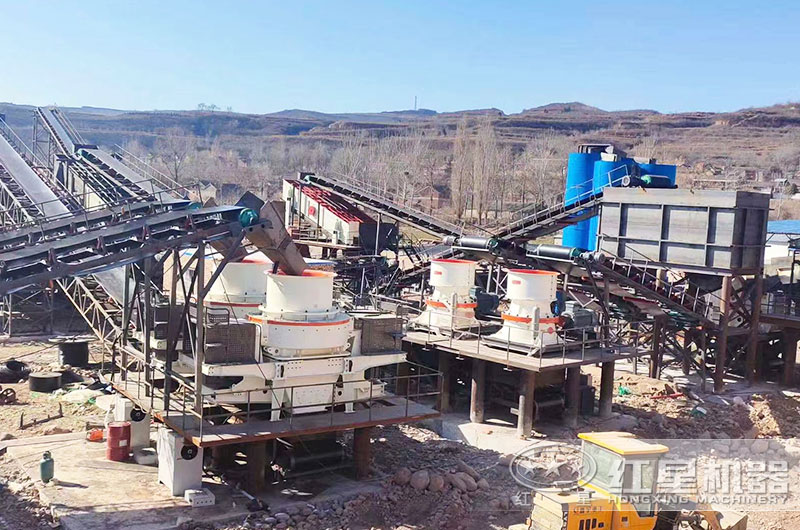 VSI7A系列冲击式制砂整形机工作现场 VSI7A系列冲击式制砂整形机工作现场