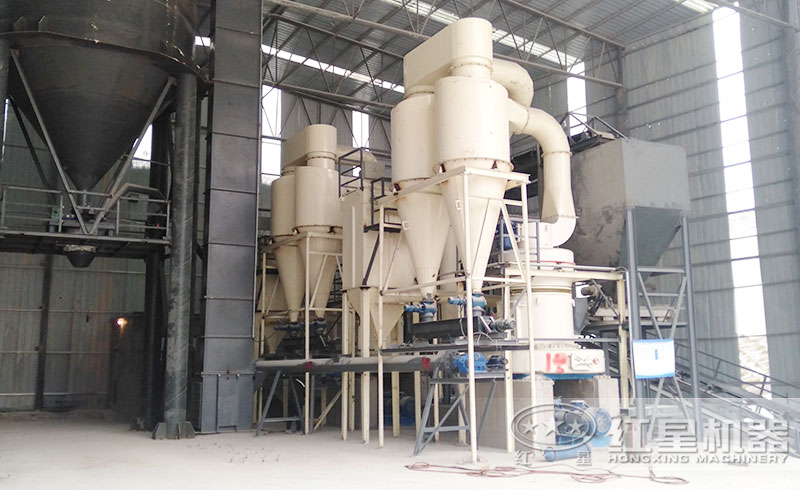 粉煤灰加工现场 粉煤灰加工现场