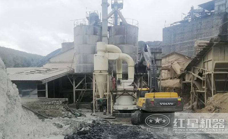 粉煤灰加工现场 粉煤灰加工现场