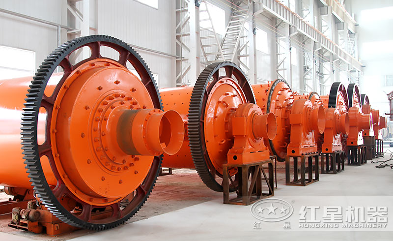 球磨机实拍 球磨机实拍