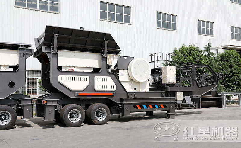 轮胎式移动破碎机 轮胎式移动破碎机