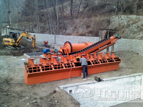 棒型浮选机工作现场图片 棒型浮选机工作现场图片