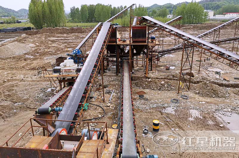 浙江客户制砂机生产现场 浙江客户制砂机生产现场