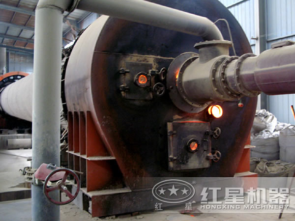 冶金回转窑工作现场 冶金回转窑工作现场