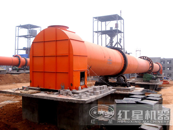 安徽客户回转窑生产现场 安徽客户回转窑生产现场