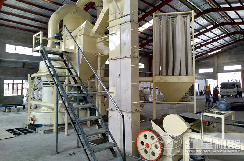 微粉磨生产现场图片 微粉磨生产现场图片