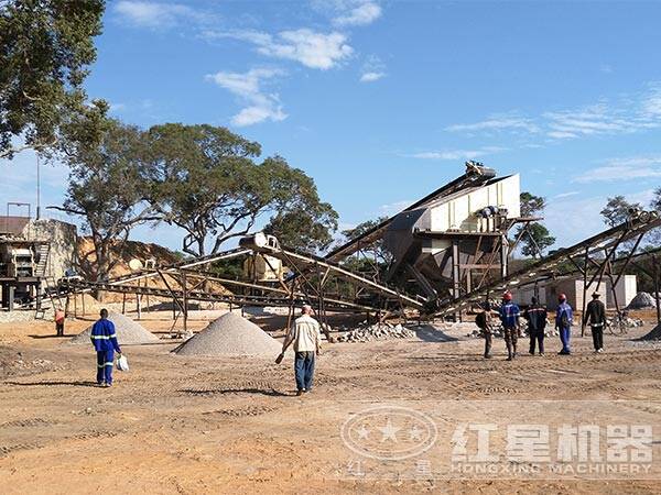 时产400-500吨石料生产线设备软质物料配置 时产400-500吨石料生产线设备软质物料配置