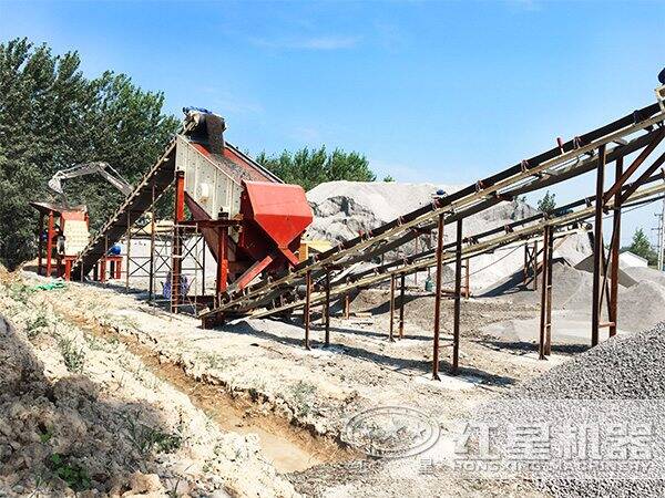 砂石料生产现场 砂石料生产现场