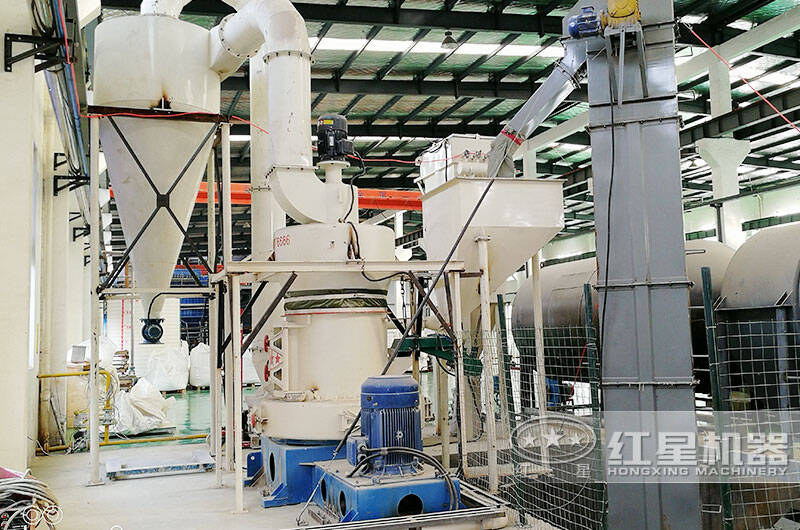 硅矿磨粉加工生产线作业现场 硅矿磨粉加工生产线作业现场