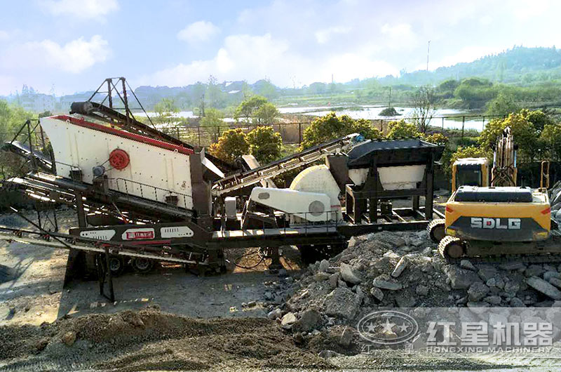 移动锤破制砂一体机 移动锤破制砂一体机