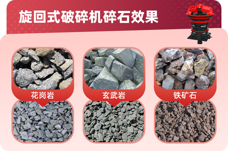 HCG系列旋回破碎机应用 HCG系列旋回破碎机应用