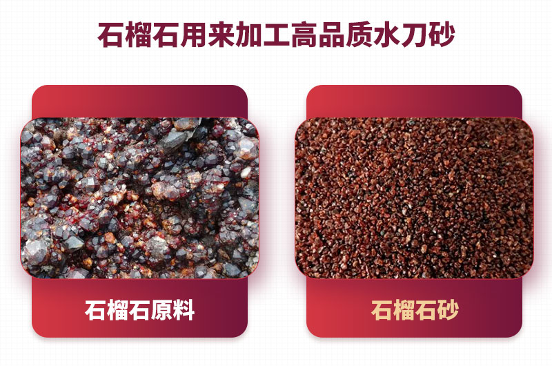 石榴石生产水刀砂 石榴石生产水刀砂