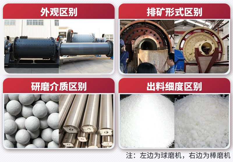 球磨机和棒磨机区别 球磨机和棒磨机区别