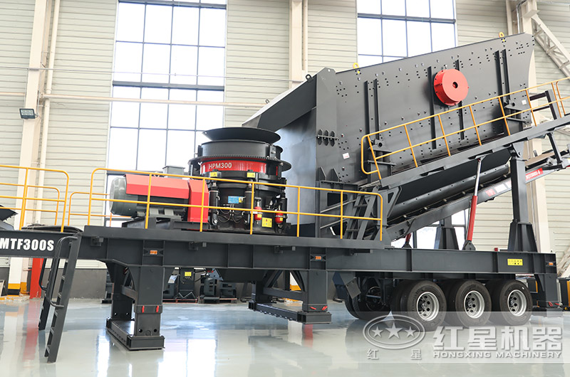 轮胎式移动破碎站 轮胎式移动破碎站