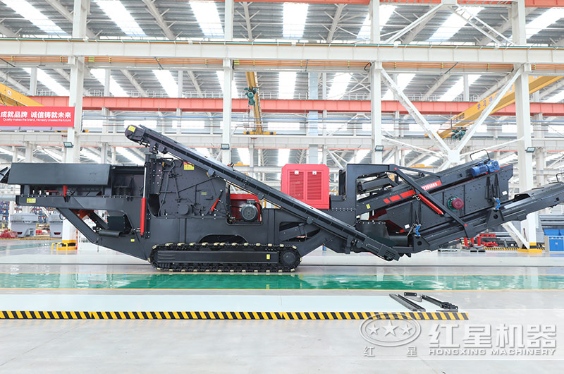 移动履带一体式破碎机 移动履带一体式破碎机