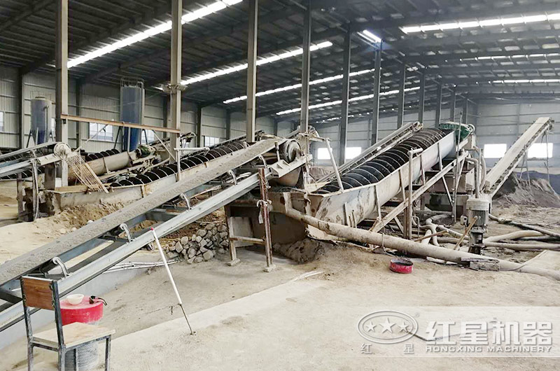 时产160吨/时螺旋洗砂机 时产160吨/时螺旋洗砂机