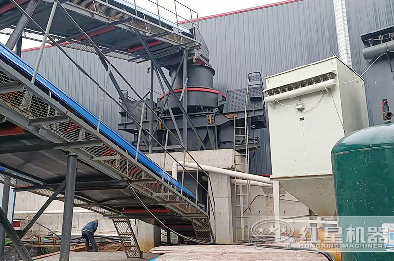 花岗岩制砂加工客户现场实拍 花岗岩制砂加工客户现场实拍