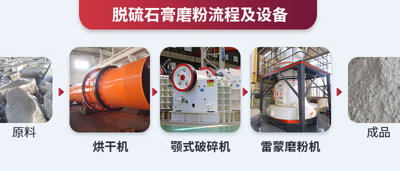 脱硫石膏粉生产线设备 脱硫石膏粉生产线设备