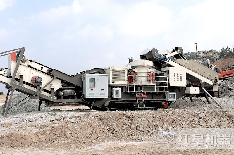 移动石子粉碎一体机 移动石子粉碎一体机