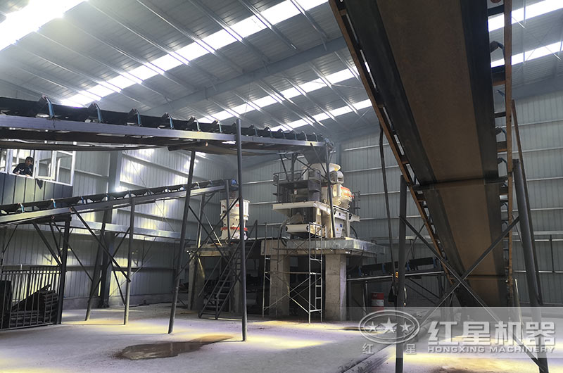 河北客户尾矿制砂现场 河北客户尾矿制砂现场