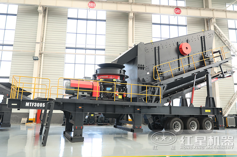 轮胎式移动破碎机 轮胎式移动破碎机