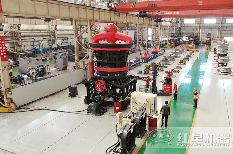 RAYBET雷竞技入口旋回破碎机生产车间实拍 RAYBET雷竞技入口旋回破碎机生产车间实拍