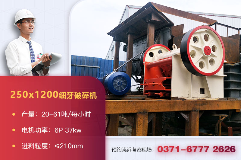 细颚破碎机250x1200型 细颚破碎机250x1200型