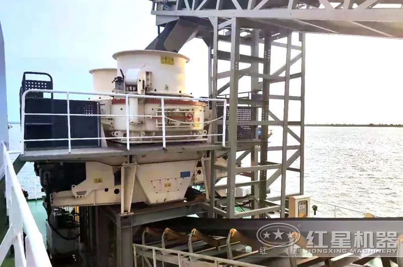 制砂机作业现场 制砂机作业现场