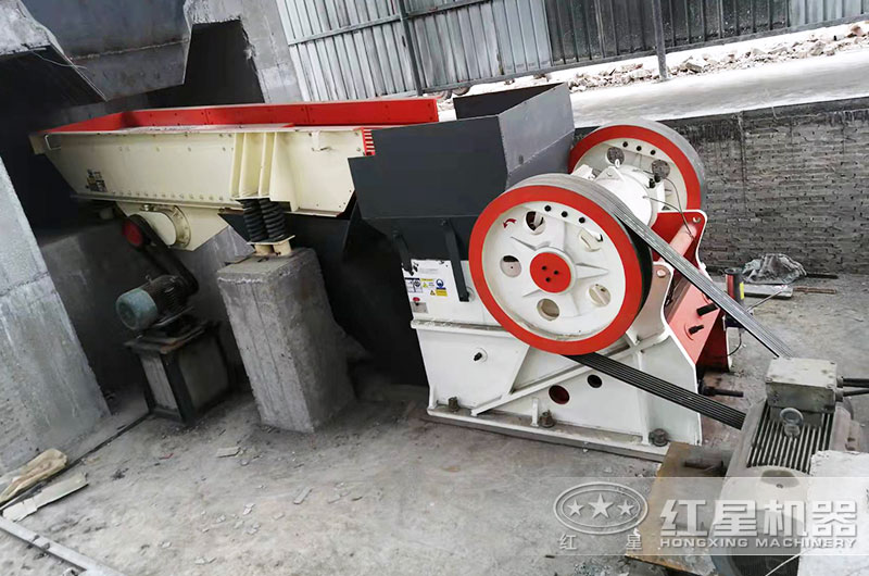 给料机+颚式破碎机 给料机+颚式破碎机