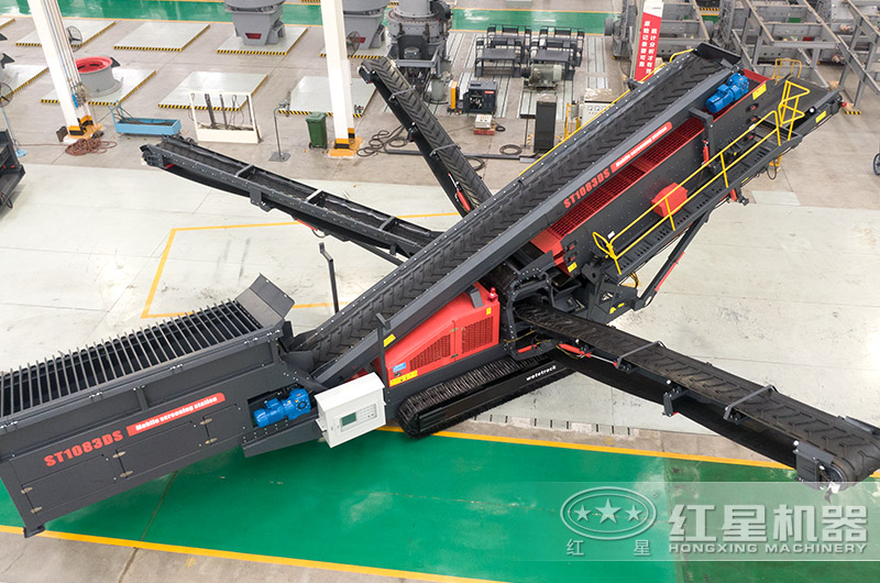 履带筛分机 履带筛分机