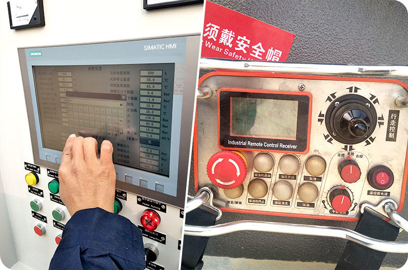 智能触控+遥控行走 智能触控+遥控行走